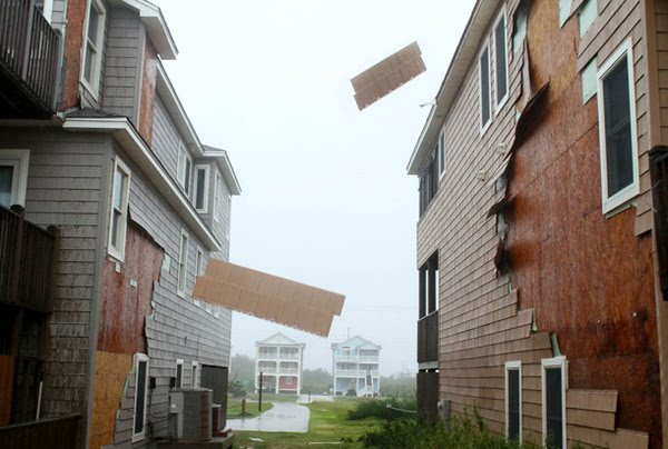 Hurricane Irene Destruction in America